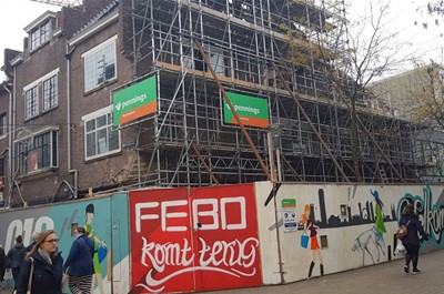 Wederopbouw Heuvelstraat 48a-50 te Tilburg